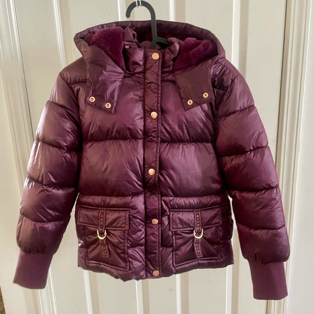 The Limited Too Kids Plum Puffer Jacket